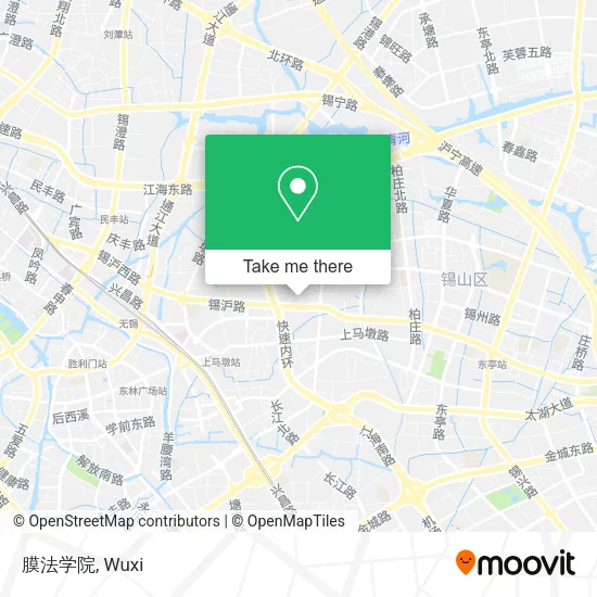 膜法学院 map