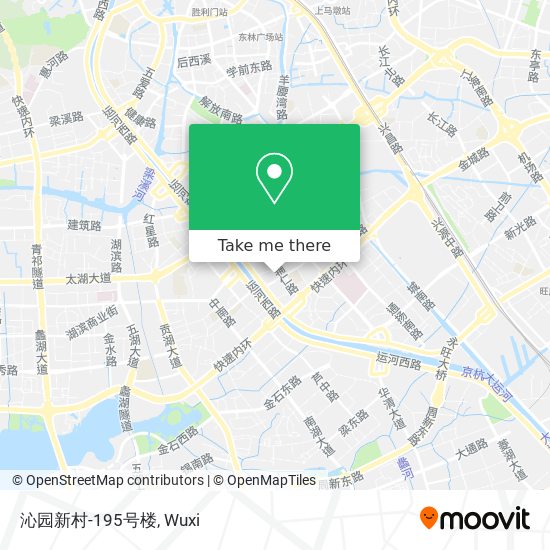 沁园新村-195号楼 map