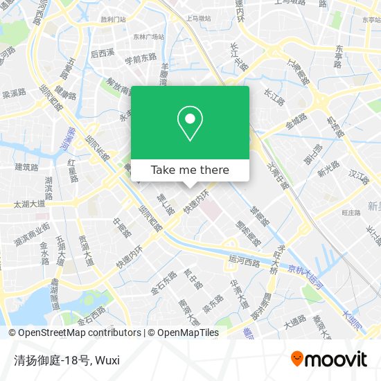 清扬御庭-18号 map
