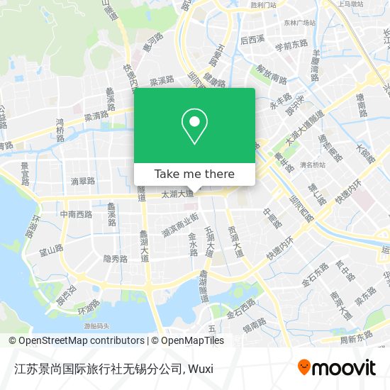 江苏景尚国际旅行社无锡分公司 map