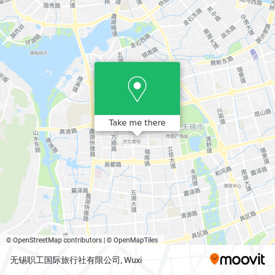 无锡职工国际旅行社有限公司 map