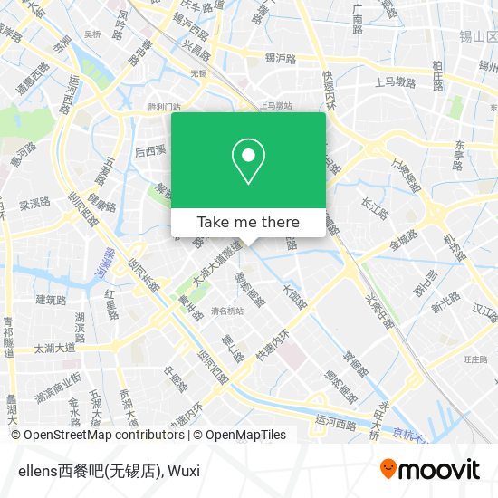 ellens西餐吧(无锡店) map