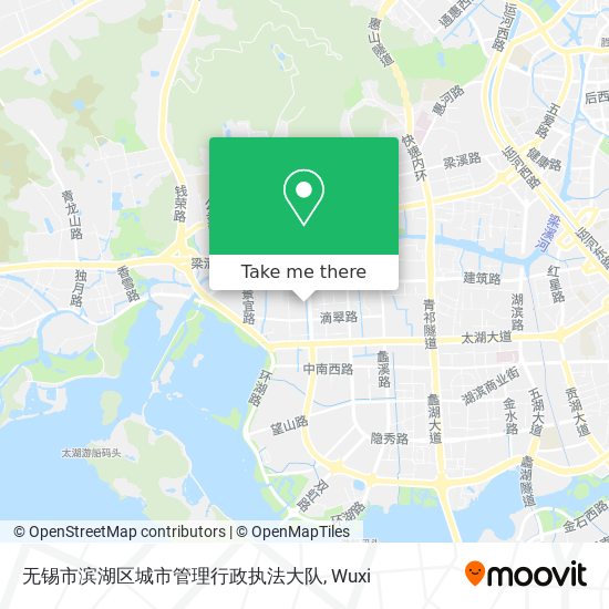 无锡市滨湖区城市管理行政执法大队 map