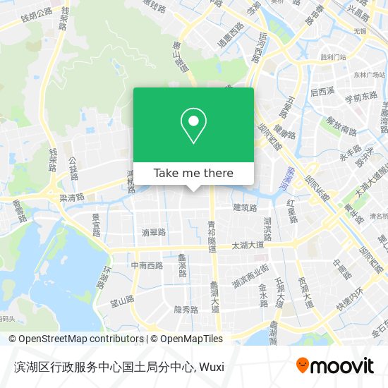 滨湖区行政服务中心国土局分中心 map