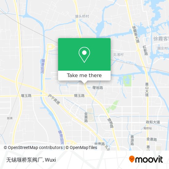 无锡堰桥泵阀厂 map