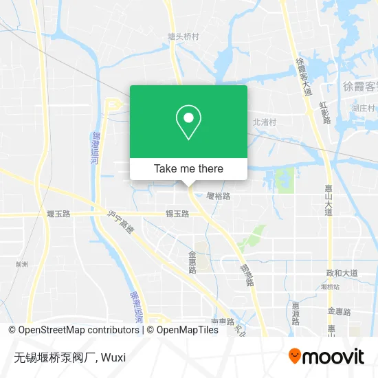 无锡堰桥泵阀厂 map