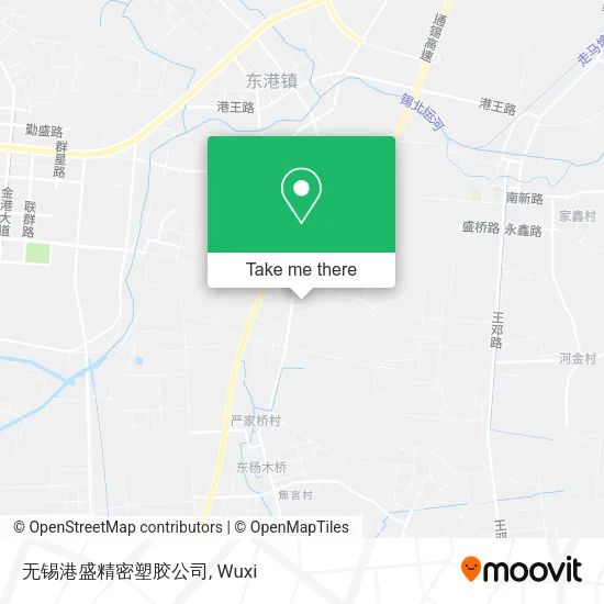 无锡港盛精密塑胶公司 map