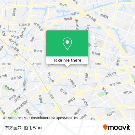东方丽晶-北门 map