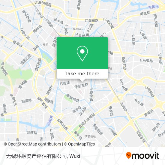 无锡环融资产评估有限公司 map