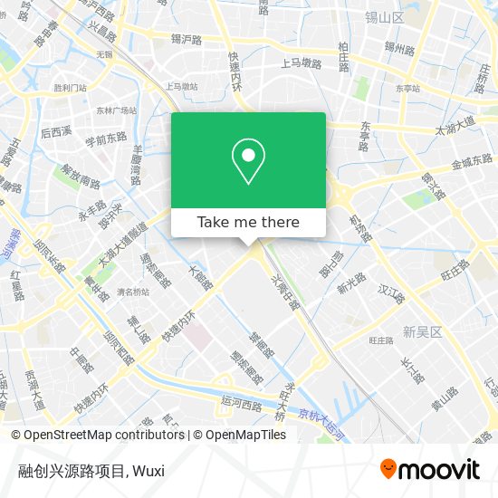 融创兴源路项目 map