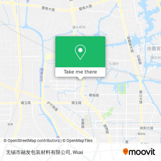 无锡市融发包装材料有限公司 map