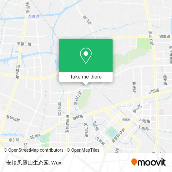 安镇凤凰山生态园 map