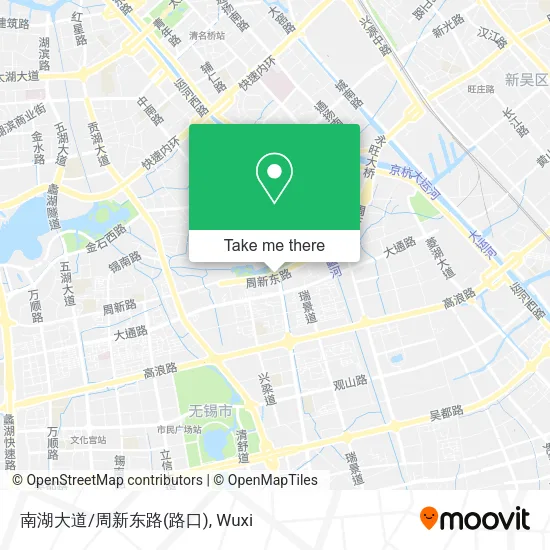 南湖大道/周新东路(路口) map