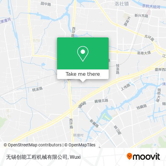 无锡创能工程机械有限公司 map