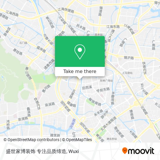 盛世家博装饰  专注品质缔造 map