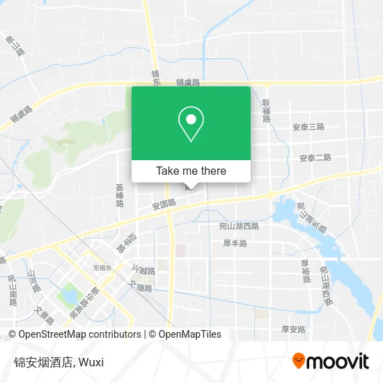 锦安烟酒店 map