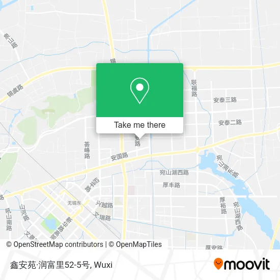 鑫安苑·润富里52-5号 map
