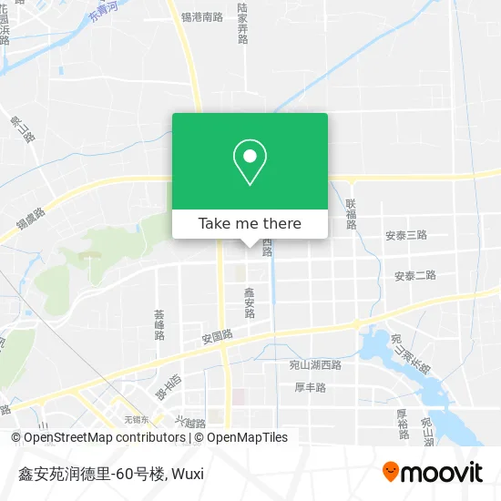鑫安苑润德里-60号楼 map
