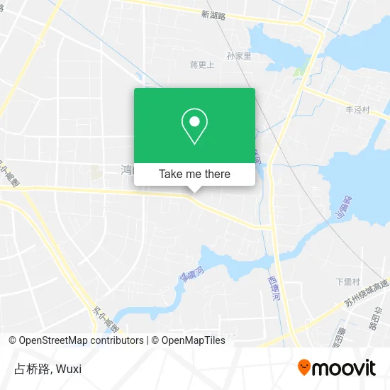 占桥路 map