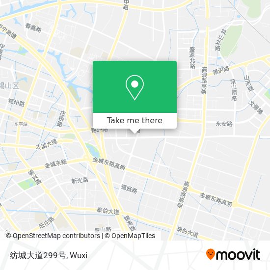 纺城大道299号 map