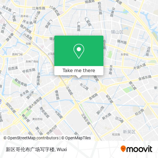 新区哥伦布广场写字楼 map