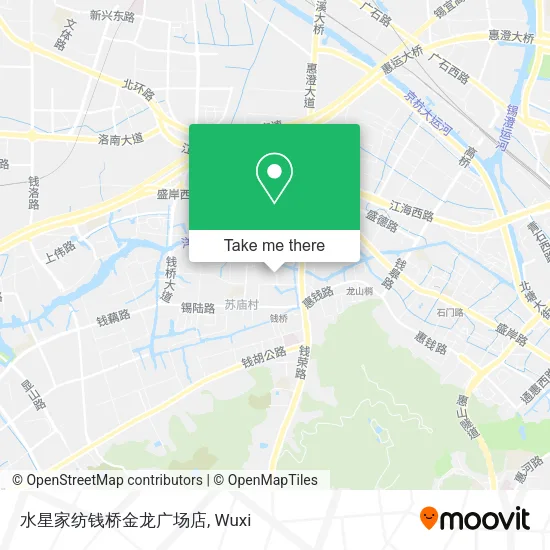 水星家纺钱桥金龙广场店 map