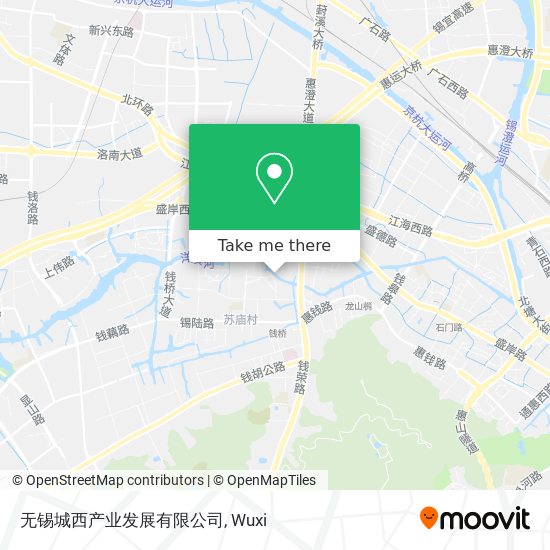 无锡城西产业发展有限公司 map