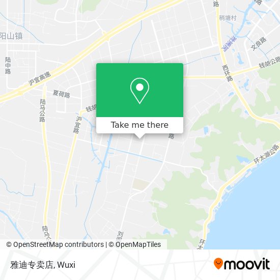 雅迪专卖店 map
