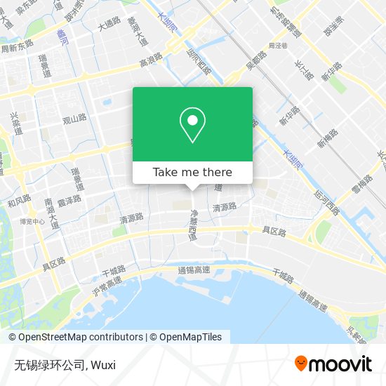 无锡绿环公司 map