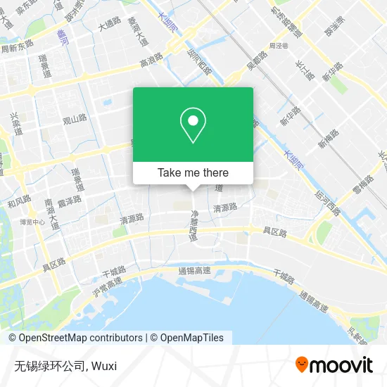 无锡绿环公司 map