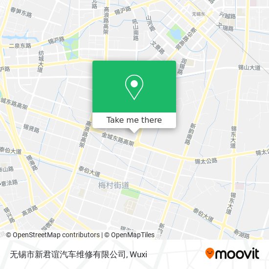 无锡市新君谊汽车维修有限公司 map