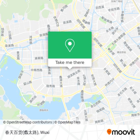 春天百货(蠡太路) map