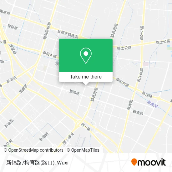 新锦路/梅育路(路口) map