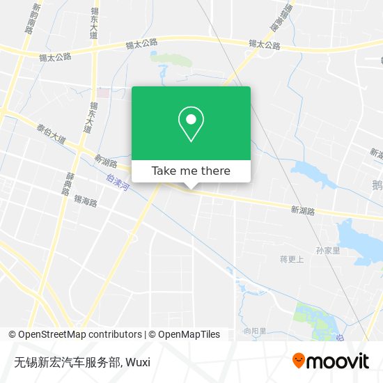 无锡新宏汽车服务部 map
