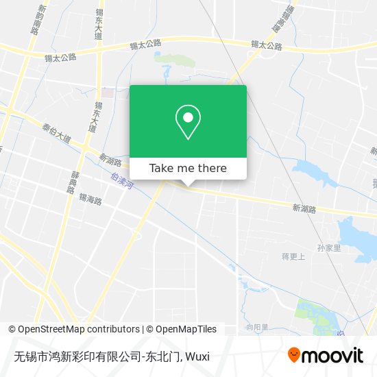 无锡市鸿新彩印有限公司-东北门 map