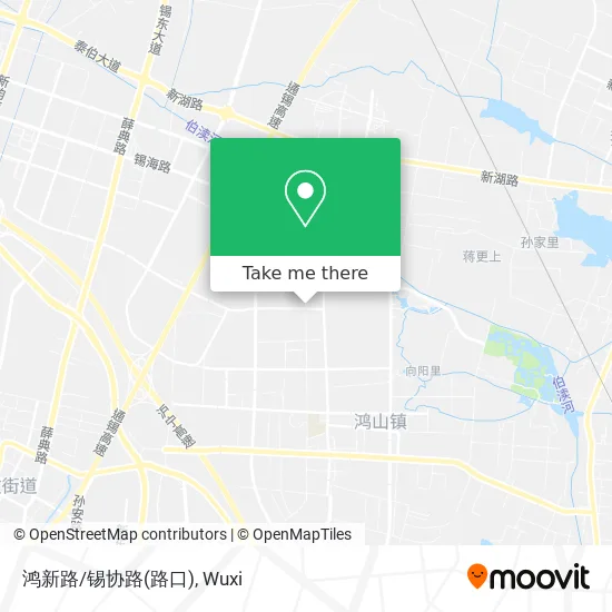 鸿新路/锡协路(路口) map