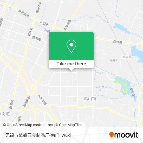 无锡市范盛五金制品厂-南门 map