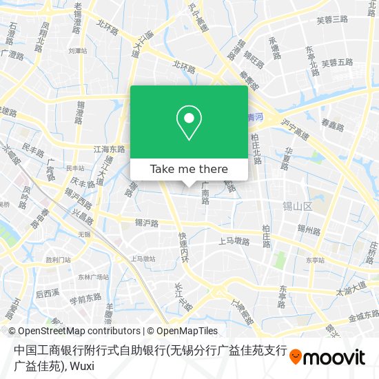 中国工商银行附行式自助银行(无锡分行广益佳苑支行广益佳苑) map