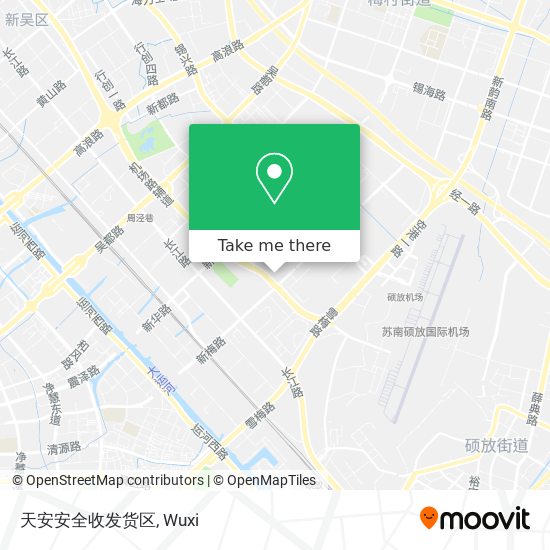 天安安全收发货区 map
