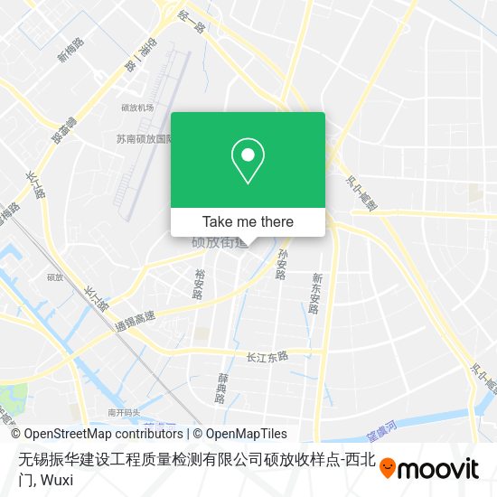 无锡振华建设工程质量检测有限公司硕放收样点-西北门 map