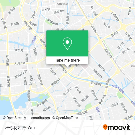 唯你花艺管 map