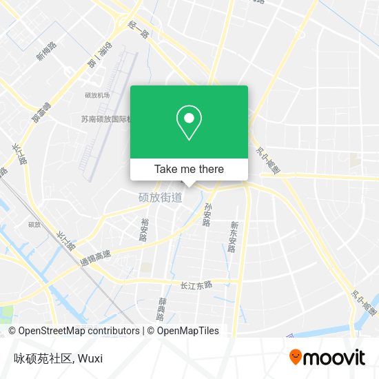 咏硕苑社区 map
