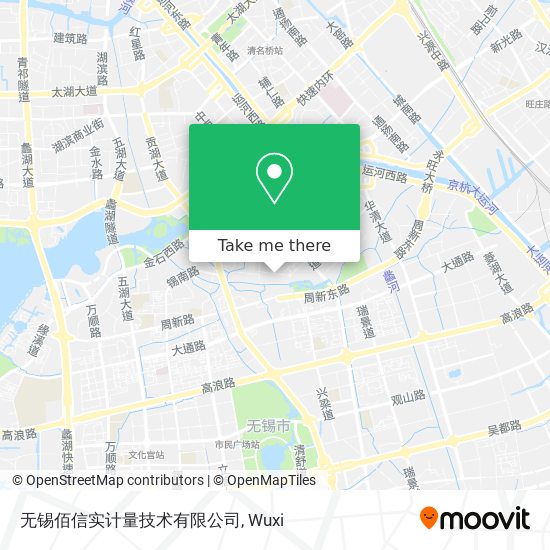 无锡佰信实计量技术有限公司 map