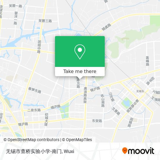 无锡市查桥实验小学-南门 map