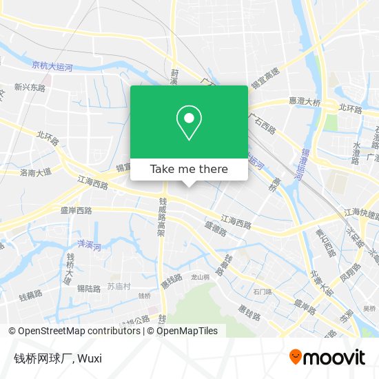 钱桥网球厂 map
