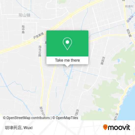胡埭药店 map