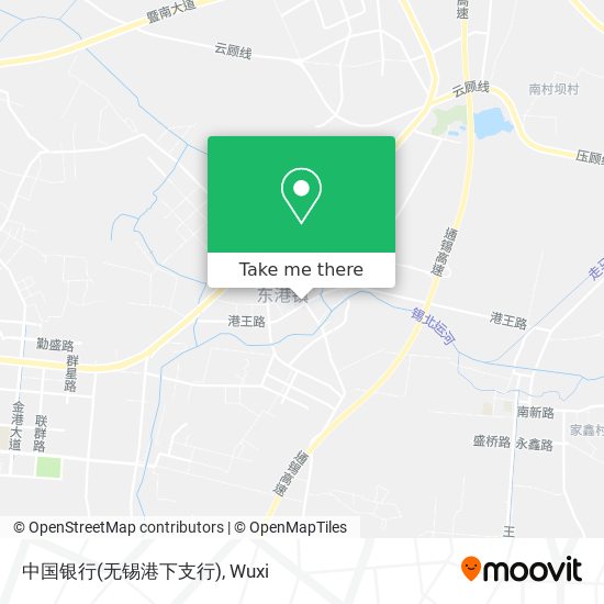 中国银行(无锡港下支行) map