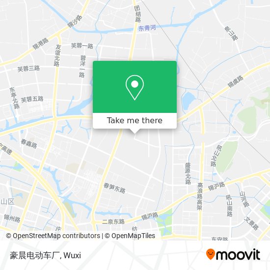 豪晨电动车厂 map