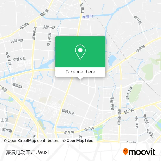 豪晨电动车厂 map