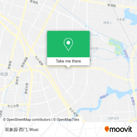 双象园-西门 map